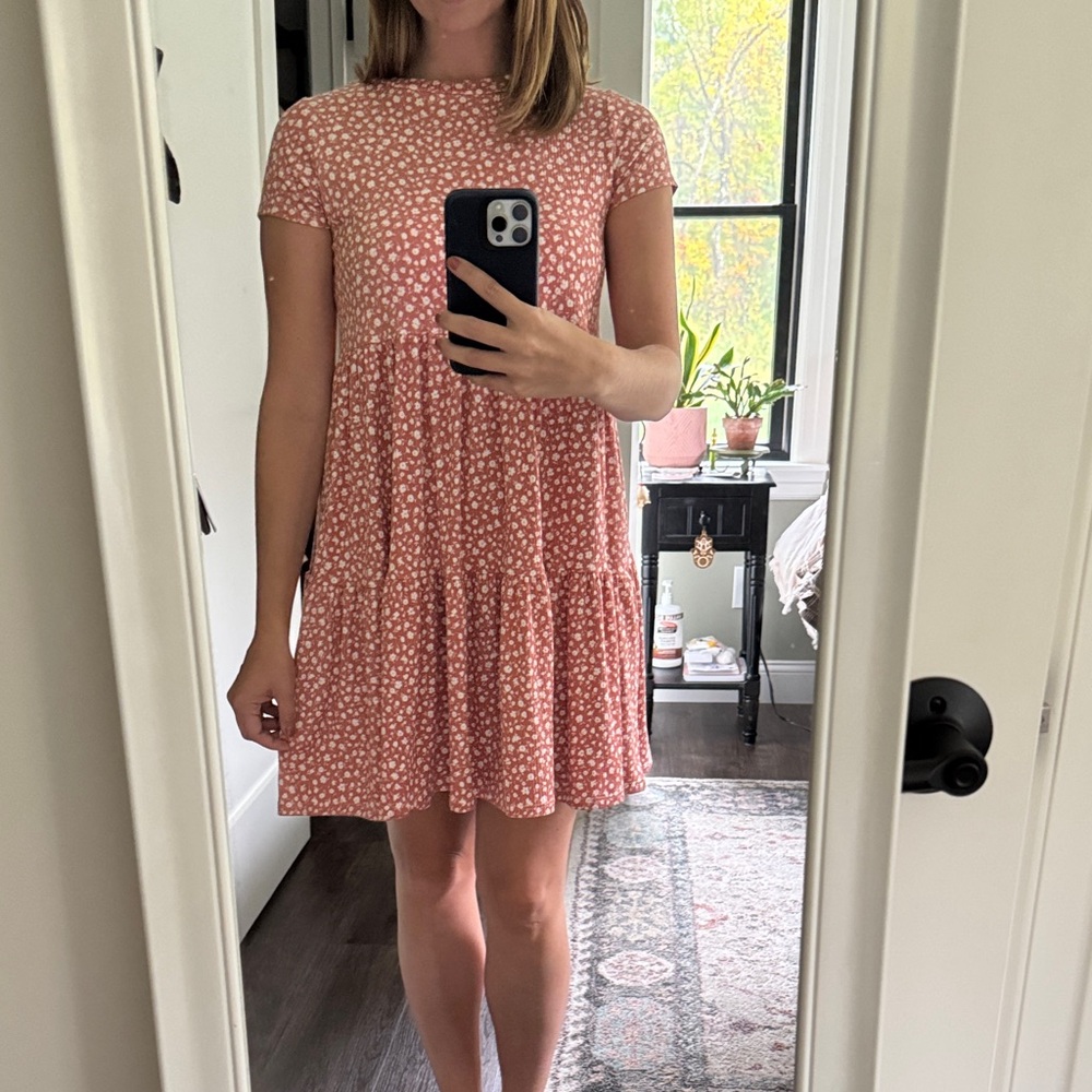 Jessica Simpson Pink Floral Dress